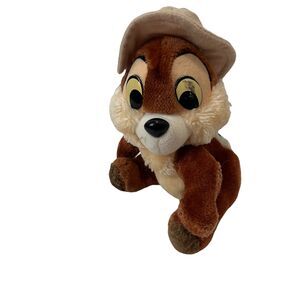 Vintage Disneyland Walt Disney Chip N Dale Rescue Rangers CHIP Plush Chipmunk 7"